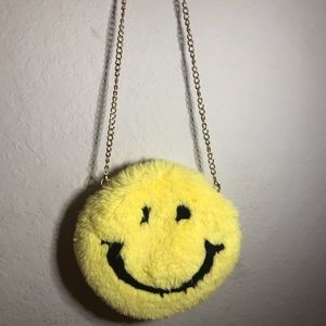Smiley face purse